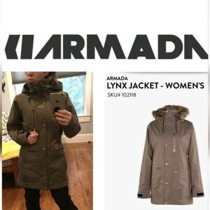 Armada Women's Lynx Ski Jacket - Olive